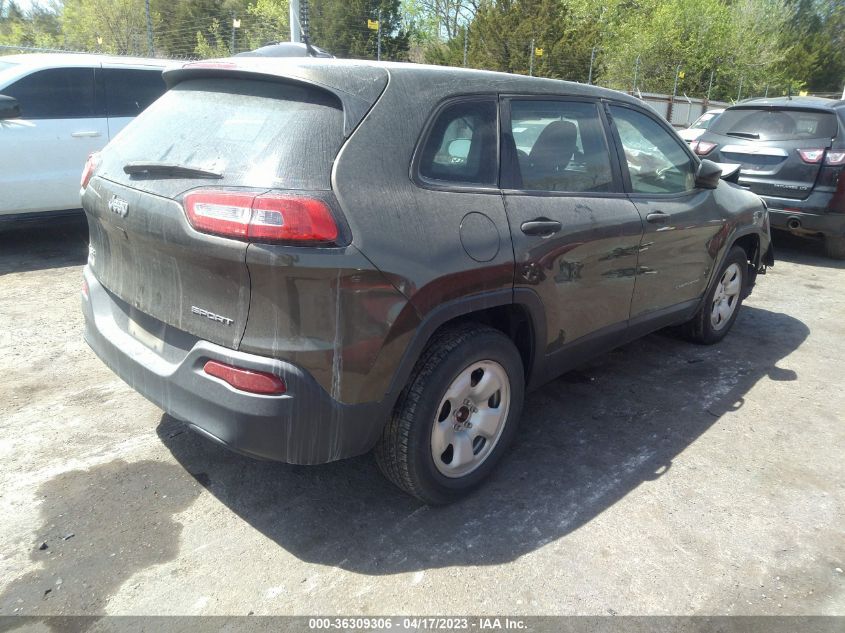 2014 JEEP CHEROKEE SPORT - 1C4PJMAB7EW310489