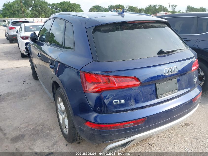 2018 AUDI Q5 PREMIUM/TECH PREMIUM - WA1ANAFYXJ2022967