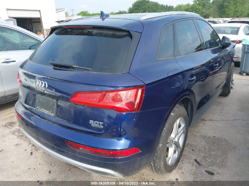 2018 AUDI Q5 PREMIUM/TECH PREMIUM - WA1ANAFYXJ2022967
