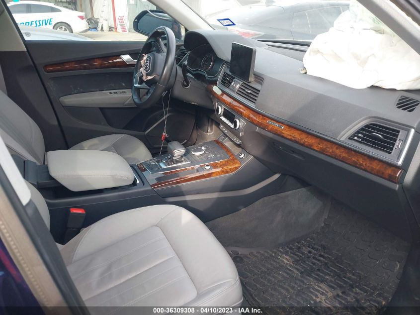 2018 AUDI Q5 PREMIUM/TECH PREMIUM - WA1ANAFYXJ2022967