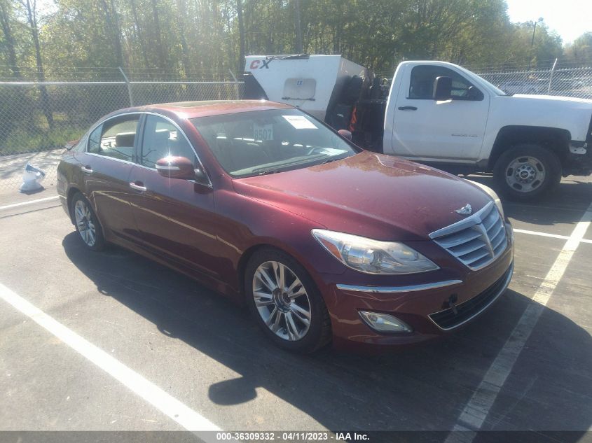 2013 HYUNDAI GENESIS 3.8L - KMHGC4DD4DU232993