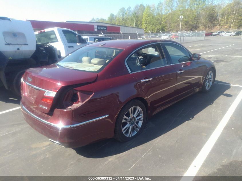 2013 HYUNDAI GENESIS 3.8L - KMHGC4DD4DU232993