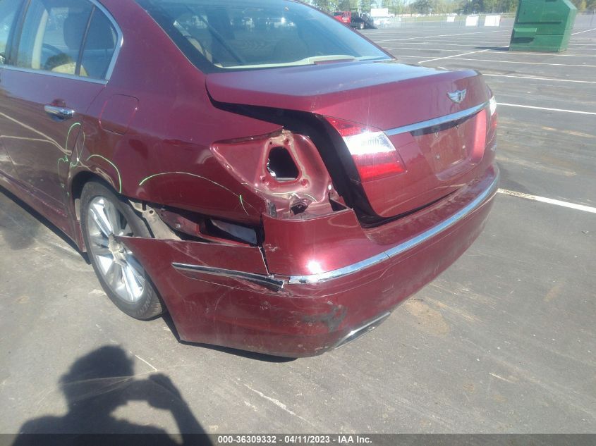 2013 HYUNDAI GENESIS 3.8L - KMHGC4DD4DU232993
