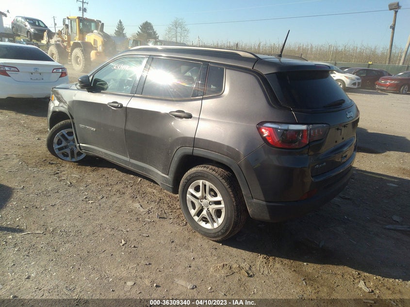 VIN 3C4NJDAB5HT642299 2017 JEEP COMPASS SPORT
