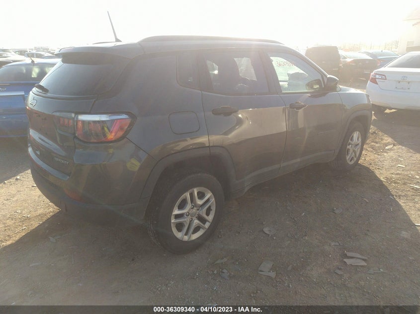 VIN 3C4NJDAB5HT642299 2017 JEEP COMPASS SPORT