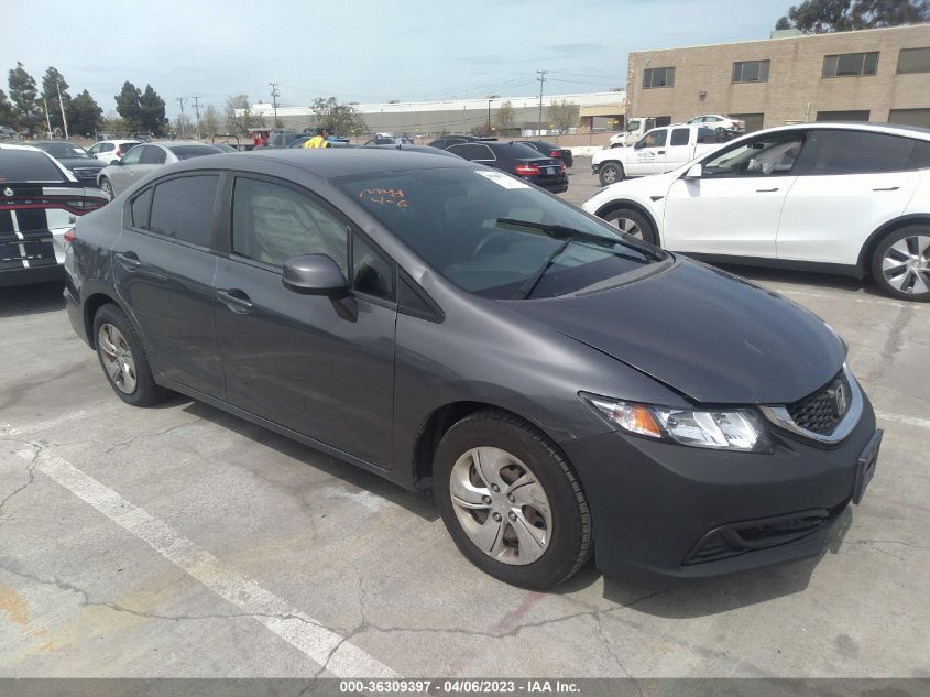 2013 HONDA CIVIC SDN LX - 19XFB2F56DE244624
