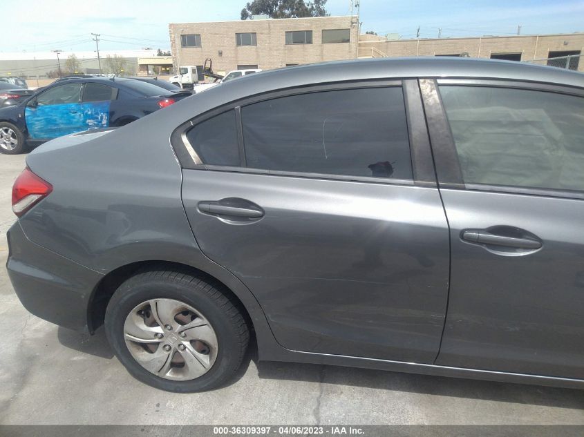 2013 HONDA CIVIC SDN LX - 19XFB2F56DE244624