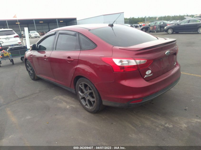 2014 FORD FOCUS SE - 1FADP3F29EL310795