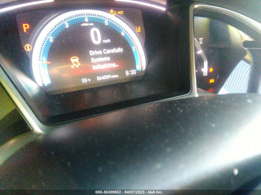 2019 HONDA CIVIC SEDAN EX - 19XFC1F38KE211336