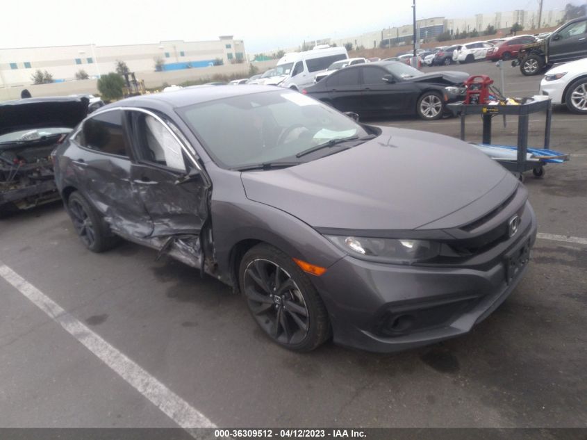 2020 HONDA CIVIC SEDAN SPORT - 19XFC2F82LE206880