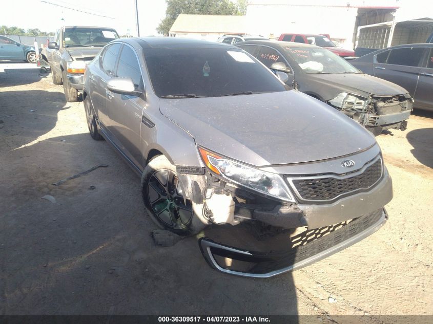 2013 KIA OPTIMA HYBRID EX - KNAGM4AD6D5045509