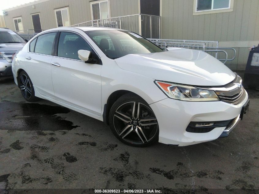 2016 HONDA ACCORD SEDAN SPORT - 1HGCR2F59GA151684