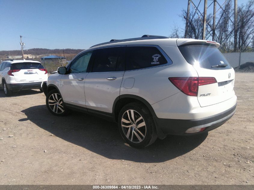2017 HONDA PILOT ELITE - 5FNYF6H03HB094736