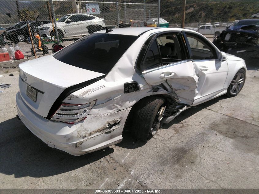 2013 MERCEDES-BENZ C-CLASS C 250 LUXURY - WDDGF4HB2DR294339