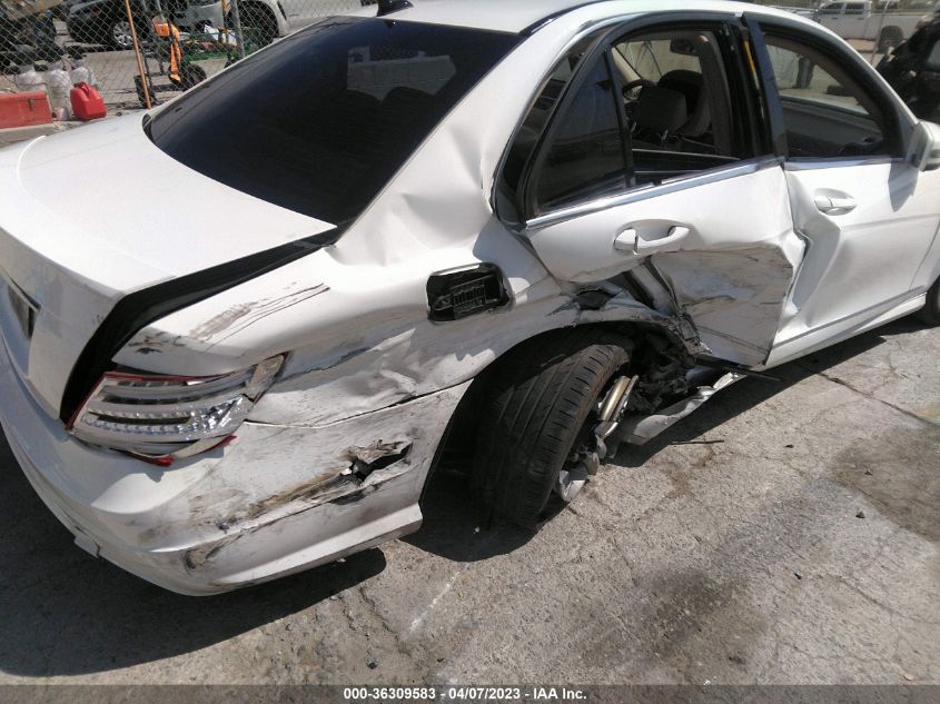 2013 MERCEDES-BENZ C-CLASS C 250 LUXURY - WDDGF4HB2DR294339