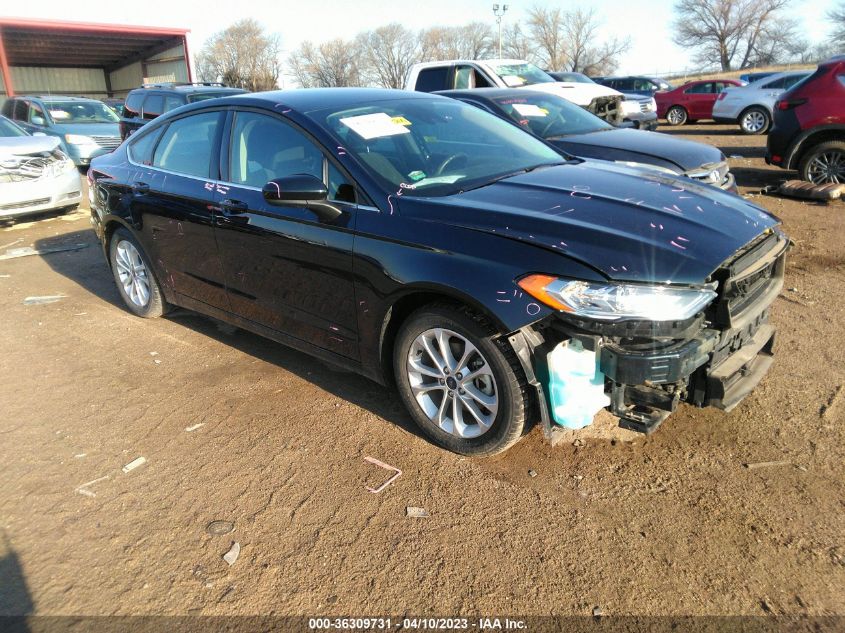 2020 FORD FUSION SE - 3FA6P0HDXLR170616