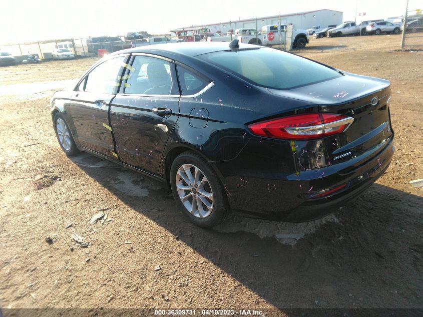 2020 FORD FUSION SE - 3FA6P0HDXLR170616