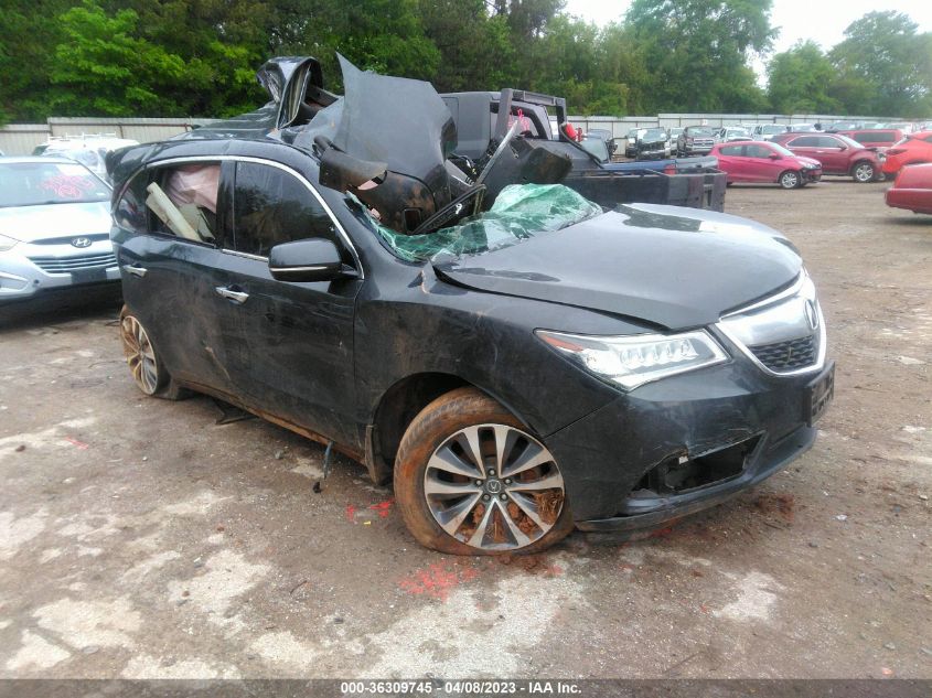 2015 ACURA MDX TECH PKG - 5FRYD3H41FB007855