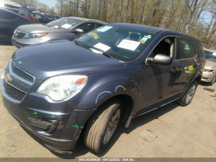 2014 CHEVROLET EQUINOX LS - 2GNALAEK0E6205612