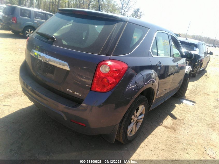 2014 CHEVROLET EQUINOX LS - 2GNALAEK0E6205612