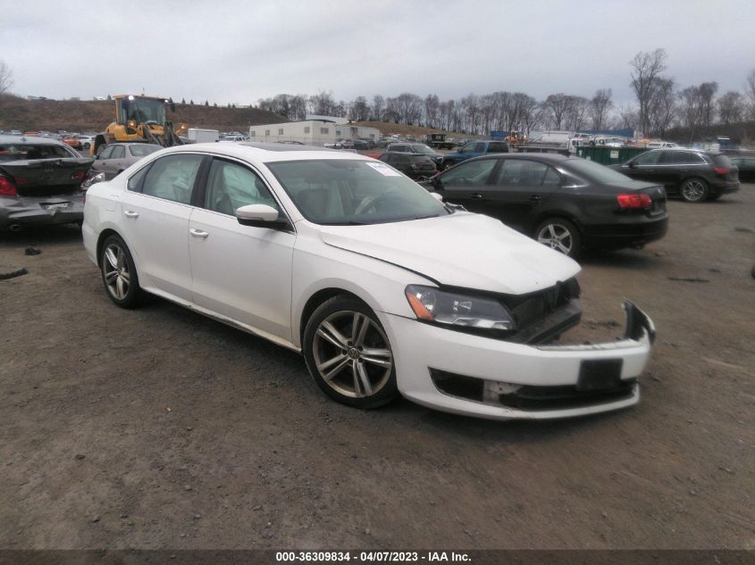 2014 VOLKSWAGEN PASSAT SE W/SUNROOF - 1VWBT7A32EC049026