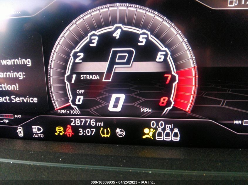 2019 LAMBORGHINI URUS ZPBUA1ZL9KLA01093