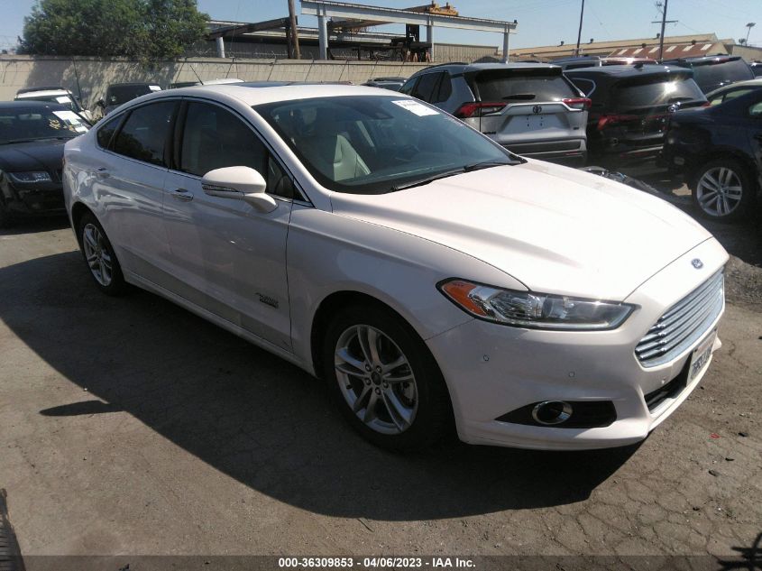 2015 FORD FUSION ENERGI TITANIUM - 3FA6P0SU6FR105324