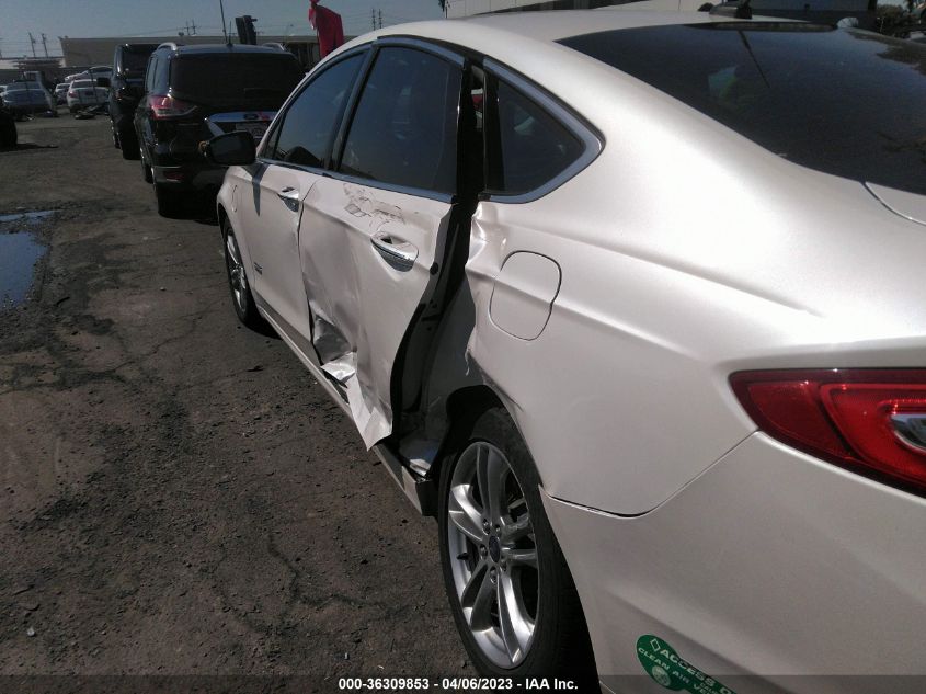 2015 FORD FUSION ENERGI TITANIUM - 3FA6P0SU6FR105324