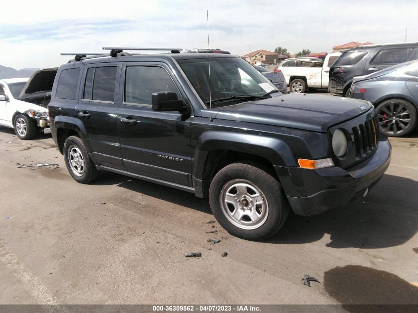2014 JEEP PATRIOT SPORT - 1C4NJPBA6ED692377