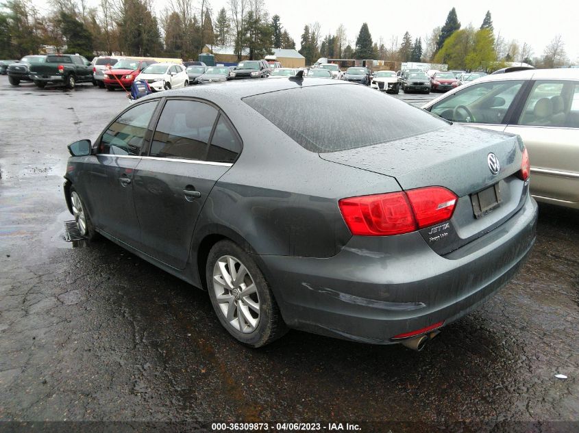 2013 VOLKSWAGEN JETTA SEDAN SE W/CONVENIENCE - 3VWDP7AJ6DM437966