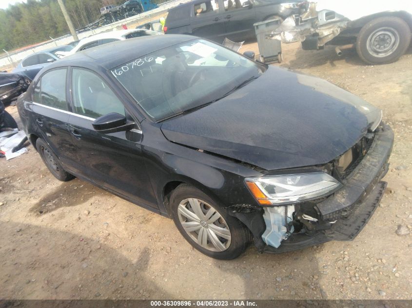 2017 VOLKSWAGEN JETTA 1.4T S - 3VW2B7AJXHM295309