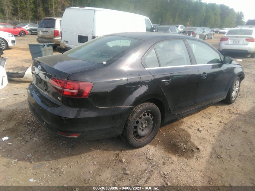 2017 VOLKSWAGEN JETTA 1.4T S - 3VW2B7AJXHM295309