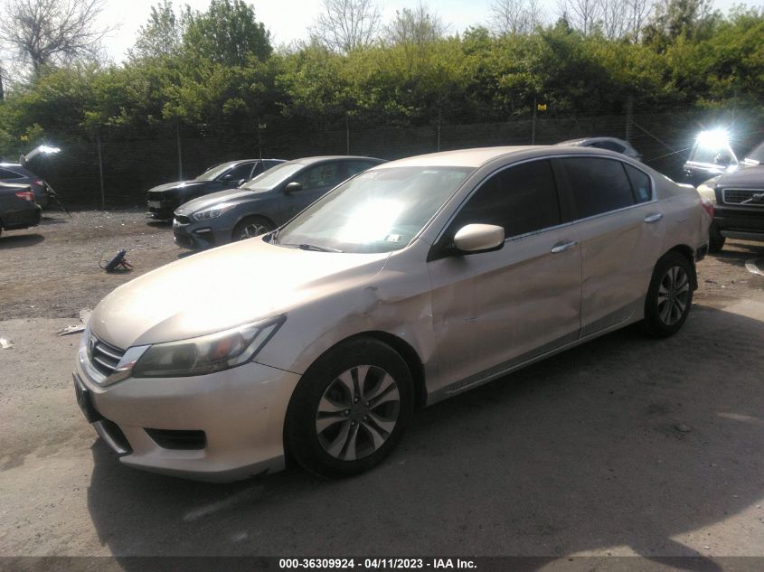 2015 HONDA ACCORD SEDAN LX - 1HGCR2F34FA251527