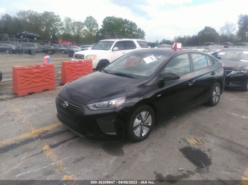 2019 HYUNDAI IONIQ HYBRID BLUE - KMHC65LC5KU159070