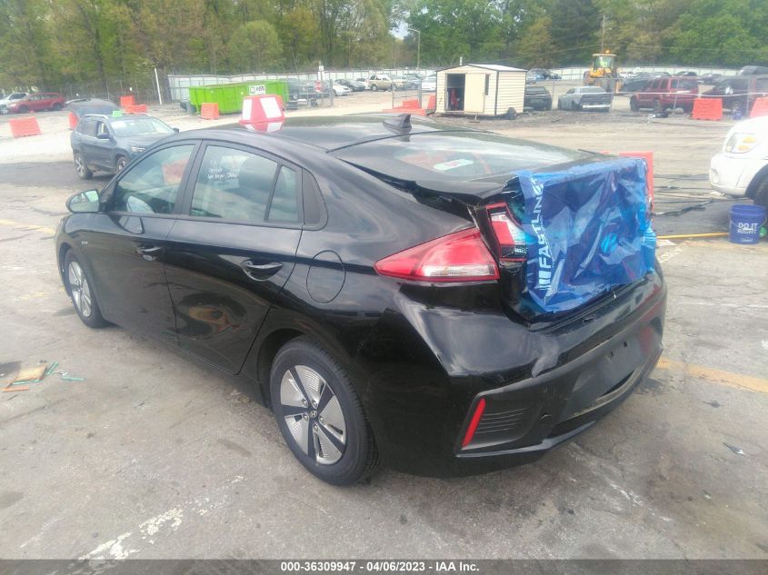 2019 HYUNDAI IONIQ HYBRID BLUE - KMHC65LC5KU159070
