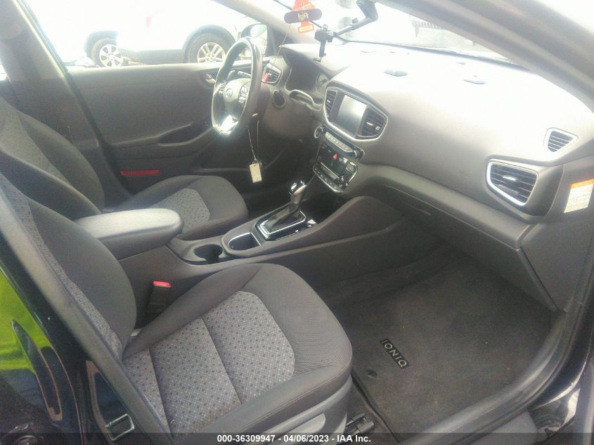 2019 HYUNDAI IONIQ HYBRID BLUE - KMHC65LC5KU159070