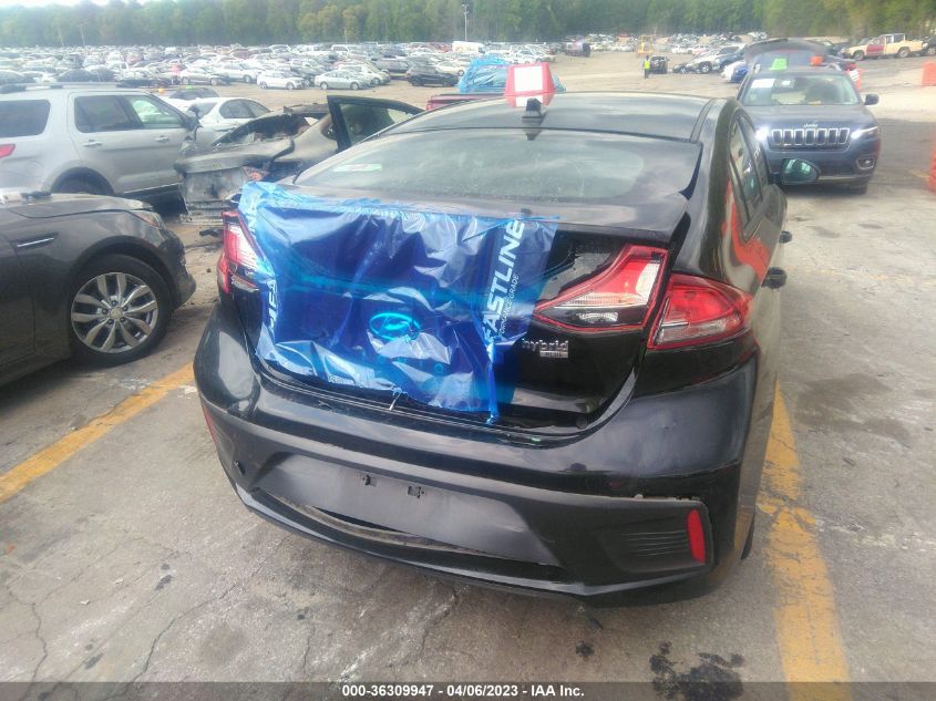 2019 HYUNDAI IONIQ HYBRID BLUE - KMHC65LC5KU159070