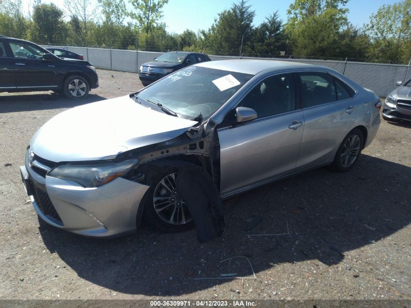 2016 TOYOTA CAMRY SE - 4T1BF1FK0GU248575