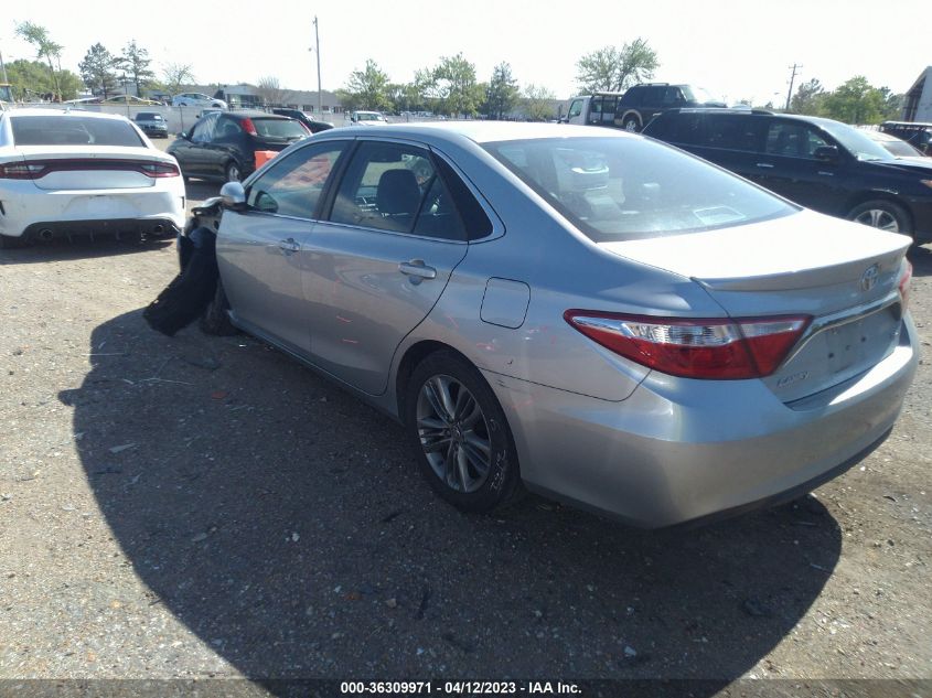 2016 TOYOTA CAMRY SE - 4T1BF1FK0GU248575