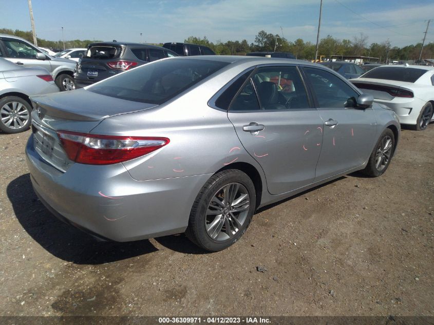2016 TOYOTA CAMRY SE - 4T1BF1FK0GU248575