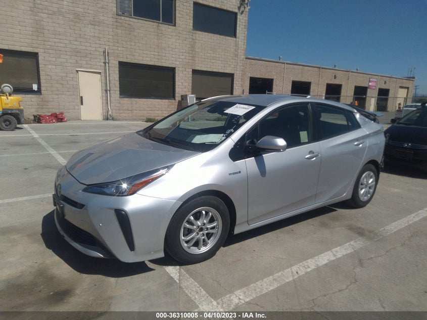 VIN JTDKARFUXK3094880 2019 TOYOTA PRIUS L ECO/LE/XLE/LIMITED