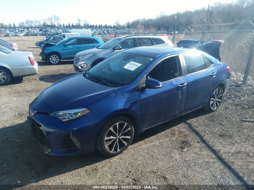 VIN 2T1BURHE8JC075487 2018 TOYOTA COROLLA L/LE/XLE/SE/XSE