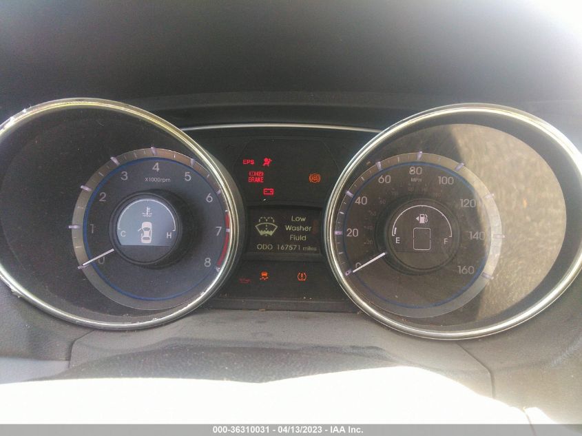2013 HYUNDAI SONATA GLS - 5NPEB4AC3DH691551