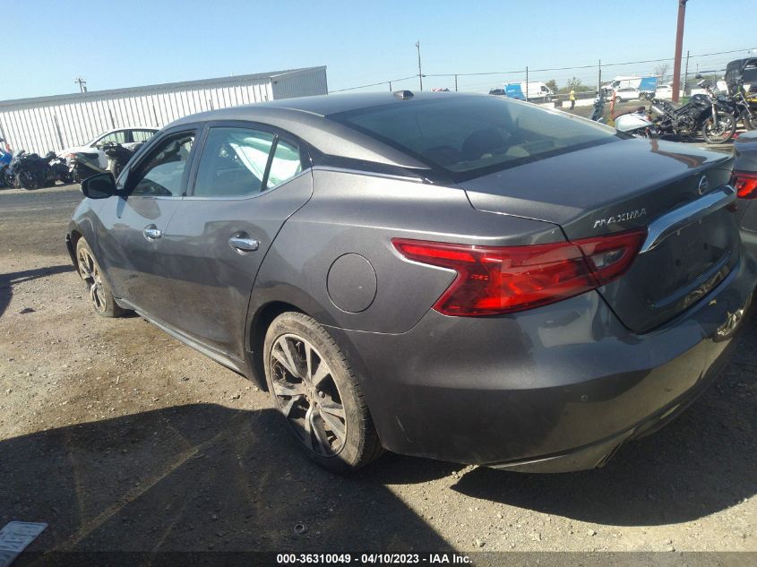2018 NISSAN MAXIMA SV - 1N4AA6AP2JC378889