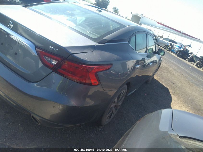 2018 NISSAN MAXIMA SV - 1N4AA6AP2JC378889