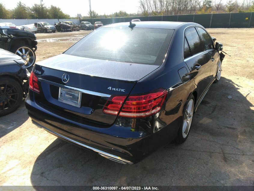 2014 MERCEDES-BENZ E-CLASS E 350 - WDDHF8JB4EA862340