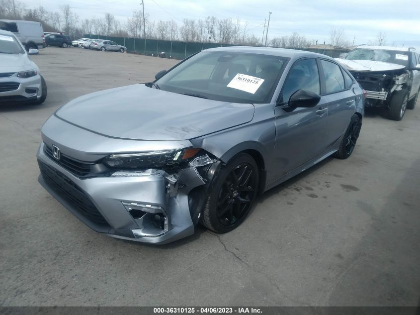 2022 HONDA CIVIC SEDAN SPORT - 2HGFE2F56NH605574