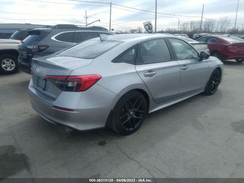 2022 HONDA CIVIC SEDAN SPORT - 2HGFE2F56NH605574