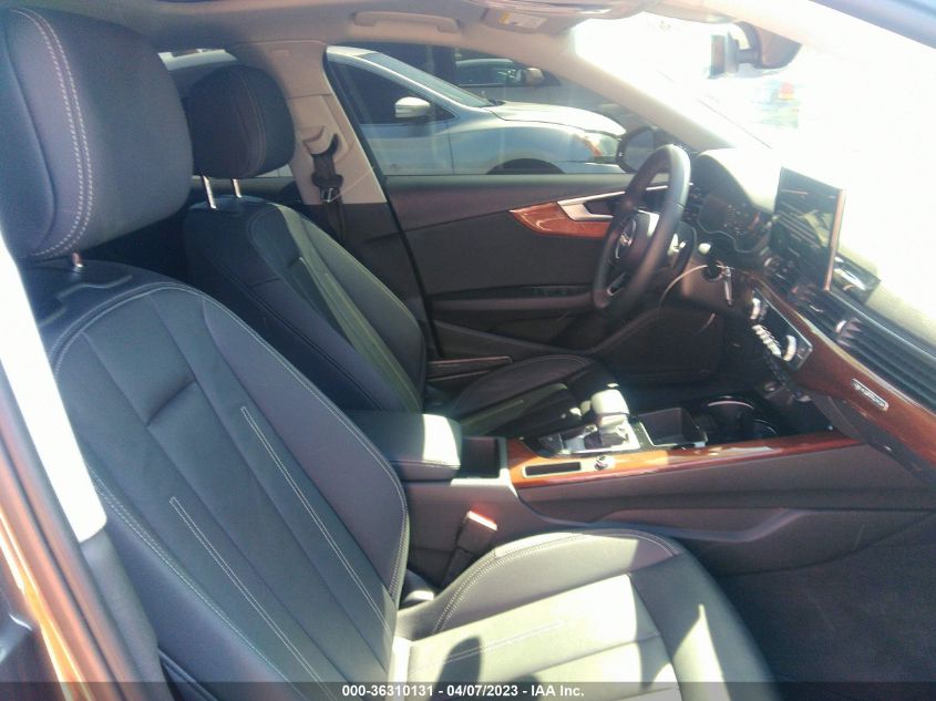 2022 AUDI A4 SEDAN PREMIUM - WAUABAF44NN003358
