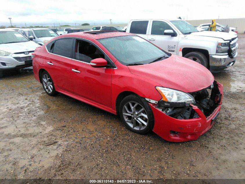 2015 NISSAN SENTRA SR - 3N1AB7AP0FY381286